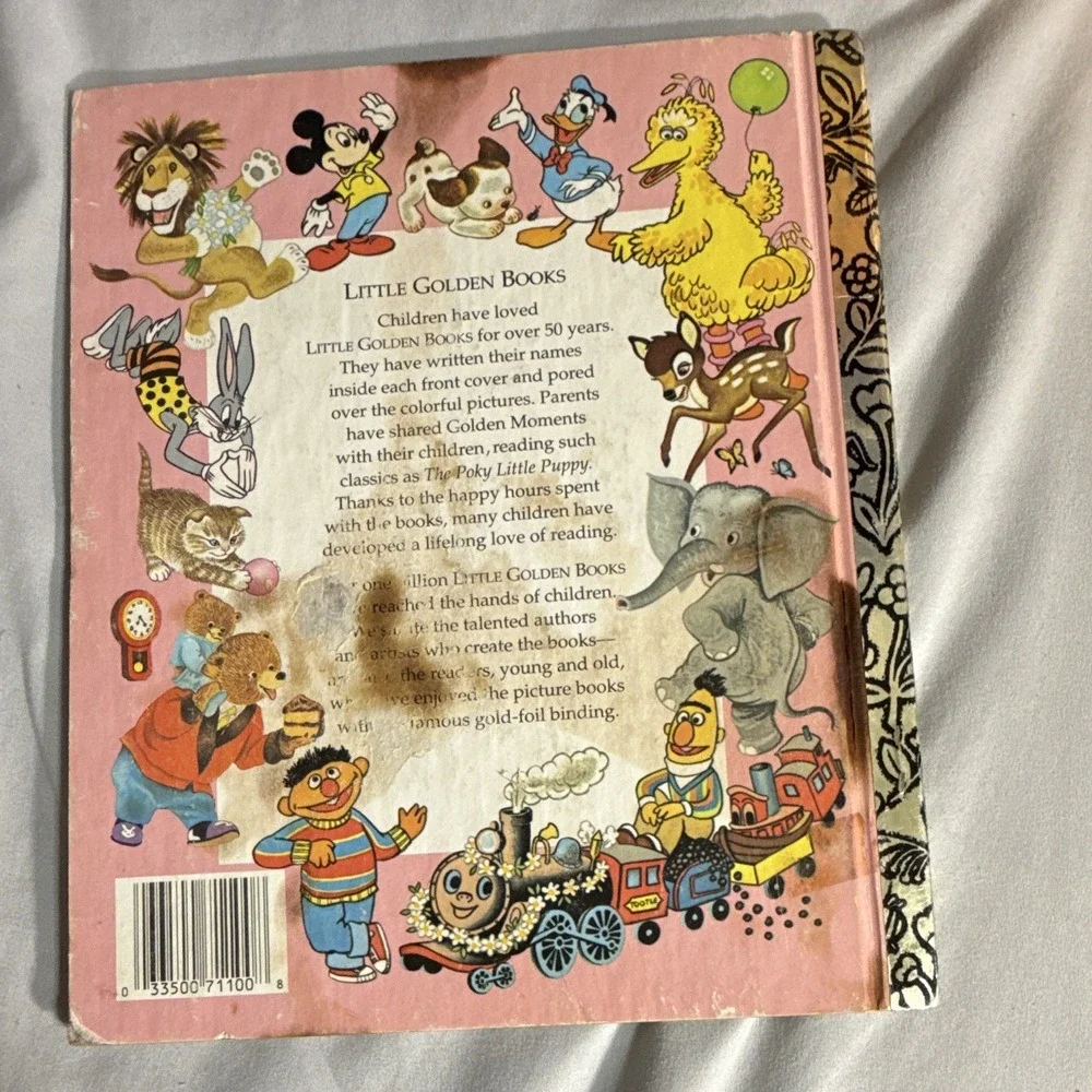 Little Golden Book Disney Lot: Aladdin, The Lion King, Mickey Mouse (1992/1994)
